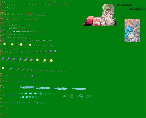 Jojo Old Caesar Part 3 Jus Sprite Sheet Stand By Akuma Animation098