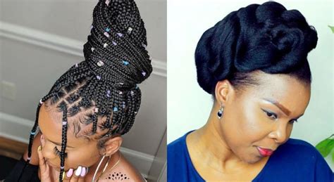 Top 15 Trendy Updo Hairstyle For Black Women That Look Great Classy