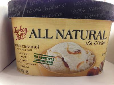 Crazy Food Dude Review Turkey Hill All Natural Salted Caramel Ice