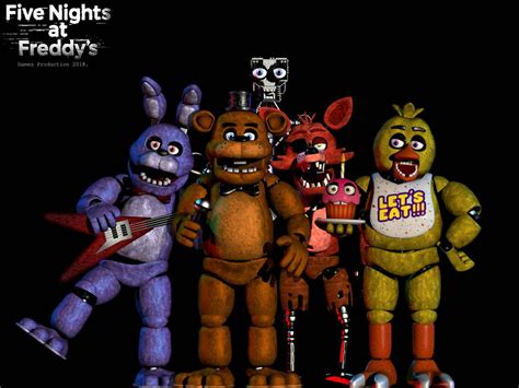 Fnaf 1 Pose For The Picture By