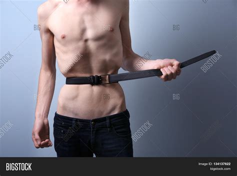 Skinny Young Man Anorexia Image And Photo Bigstock