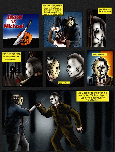 Jason Vs Michael Page 01 By Misterwayne87 On Deviantart