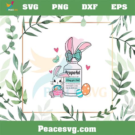 ICU Nurse Easter Bunny Nurse SVG Graphic Designs Files » PeaceSVG