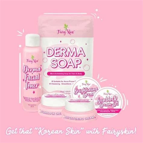 Fairy Skin Derma Set New Package Shopee Philippines