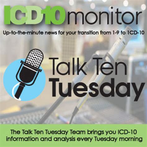 Icd 10 In The Autism Spectrum Talk Ten Tuesdays Icd10monitor Podcast