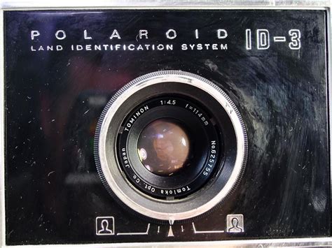 Polaroid Id 3 System 710 Land Identification System Photo Id System