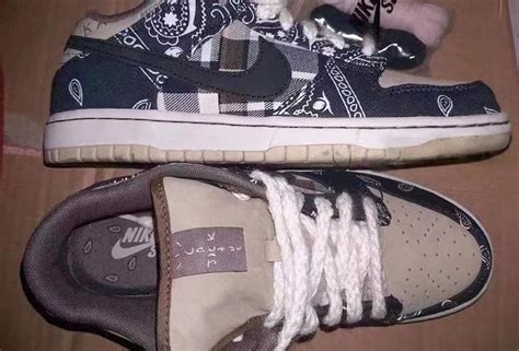 Our First Good Look At The Travis Scott X Nike Sb Dunk Low