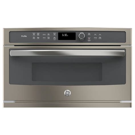 Ge Profile 30 In Electric Convection Wall Oven With Built In Microwave