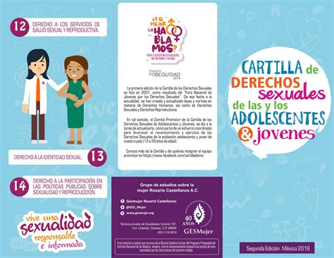 Cartilla De Los Derechos Sexuales By Gesmujer Rosario Castellanos Issuu