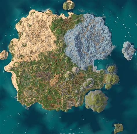 Realm Royale Map Notable Spots Forge Locations And More Pro Game