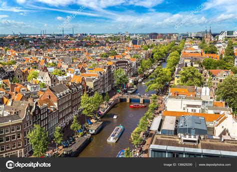 Panoramic View Of Amsterdam — Stock Photo © Bloodua 136629290