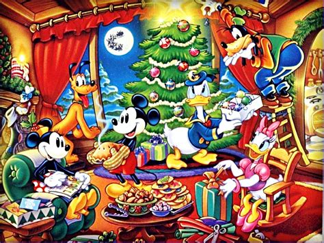 Disney Christmas Wallpaper Backgrounds Wallpaper Cave