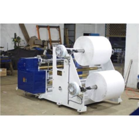 White And Blue Automatic Paper Slitting Machine At Best Price In Mumbai