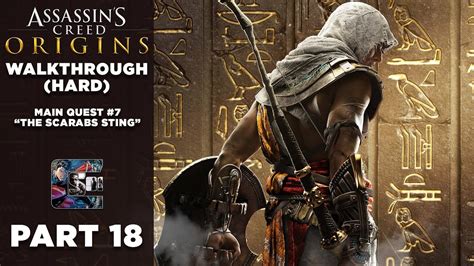 Assassin S Creed Origins Walkthrough Pc Hard Part Main Quest