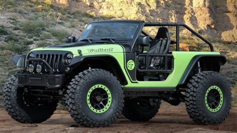 Jeep Wrangler With A Hellcat Engine