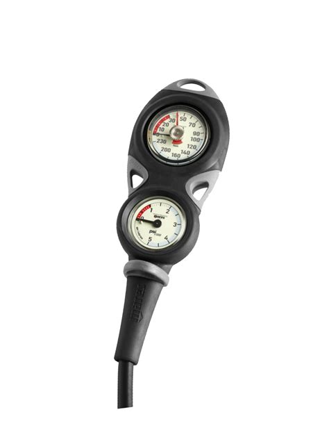 Mares Mission 2 Pressure Gauge Barmetric Units Saguaro Scuba