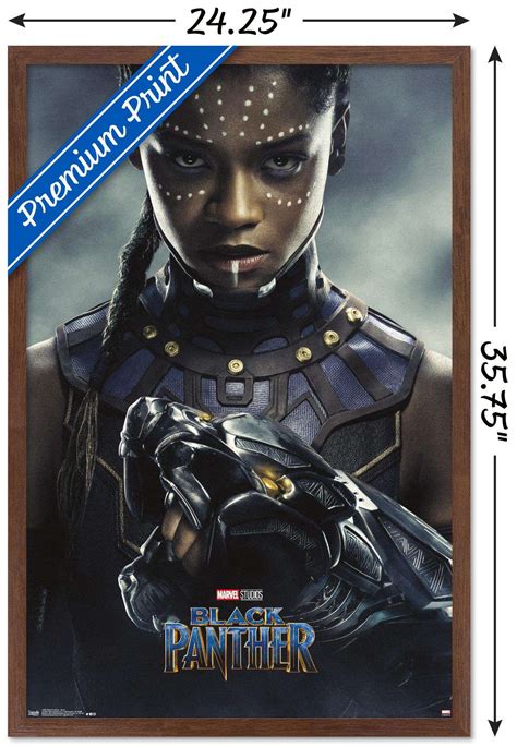 Marvel Cinematic Universe Black Panther Shuri One Sheet Ebay