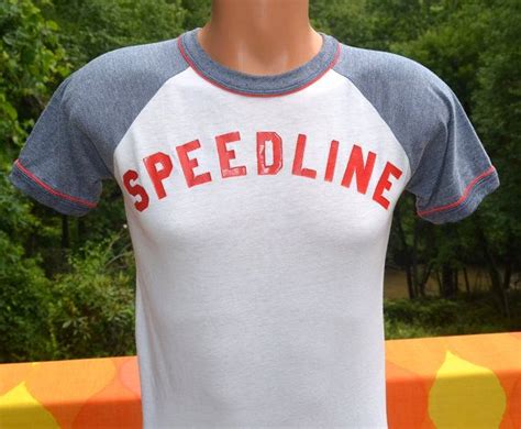 Vintage 70s Ringer T Shirt Speedline 15 Raglan Uniform Team Etsy Shirts T Shirt Vintage