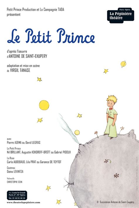 Reprise De La Pièce Du Petit Prince Par Virgil Tanase Le Petit Prince