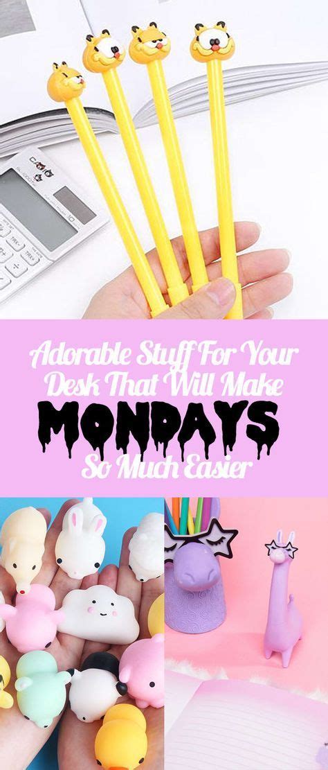 40 Cute Things For Your Desk Thatll Make Work Almost Bearable Cute