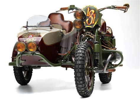 Custom 2wd Ural Sidecar Motorcycle By Le Mani Moto “from Russia With
