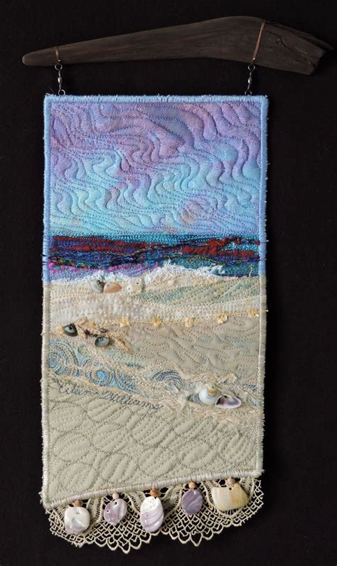 Beach Series No 75 By Eileen Williams Fiber Art Quilts Art Quilts