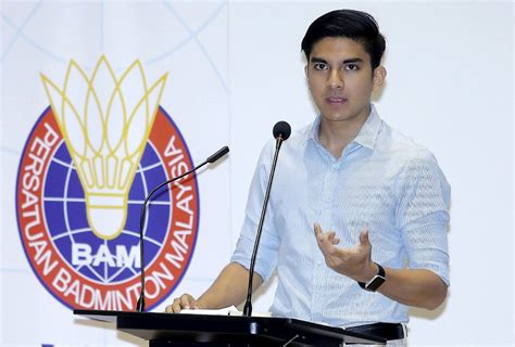 Syed saddiq syed abdul rahman is minister of youth and sports and a member of parliament for muar, johore. Sports Minister 'kicks out' out FAM's naturalised players ...