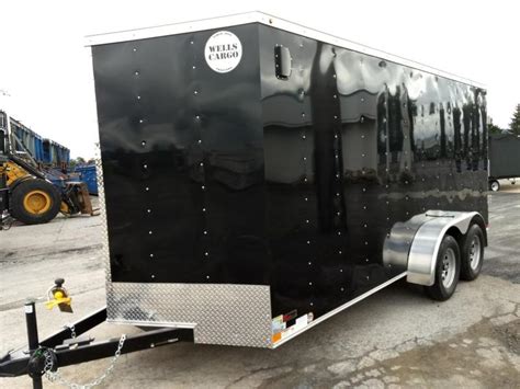 2019 Wells Cargo 300 Series 7x16 Enclosed Cargo Trailer