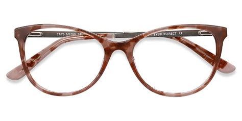 stylish horn rimmed and cat eye glasses eyebuydirect floral cat brown floral hinged frame