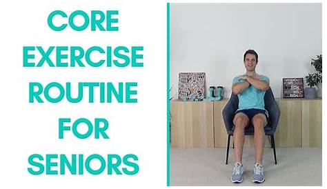 Printable Core Exercises For Seniors