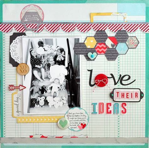 Love Their Ideas ~gossamer Blue~ Gossamer Blue Scrapbook Inspiration Paper Crafts