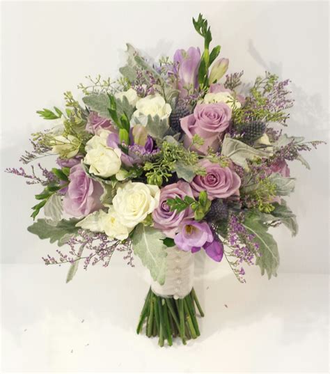 Purple Wedding Bouquets Dahlia Floral Design