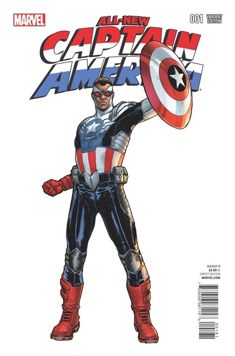 Comics Sam Wilson Takes Flight In All New Captain America 1