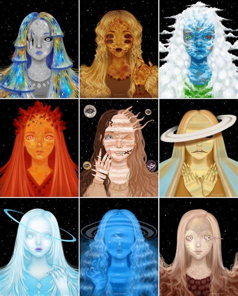 Planet Girls By Saccstry On Deviantart Gothic Drawings Art Drawings