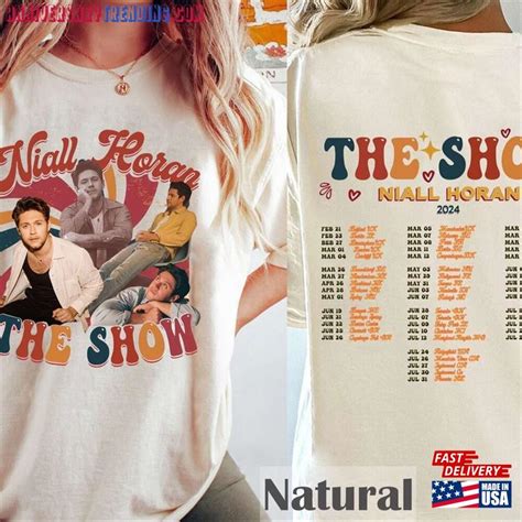 Niall Horan The Show Live On Tour 2024 Shirt Fan Unisex Hoodie
