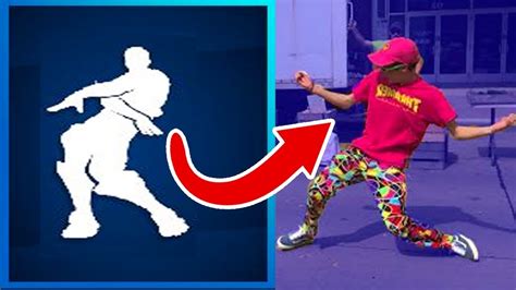 All New Fortnite Season 4 Dance Emotes In Real Life Youtube