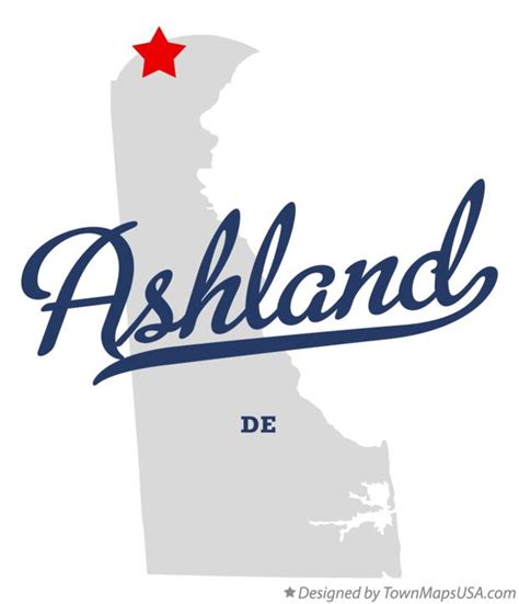 Map Of Ashland De Delaware