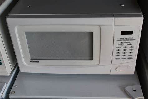 White Kenmore Microwave