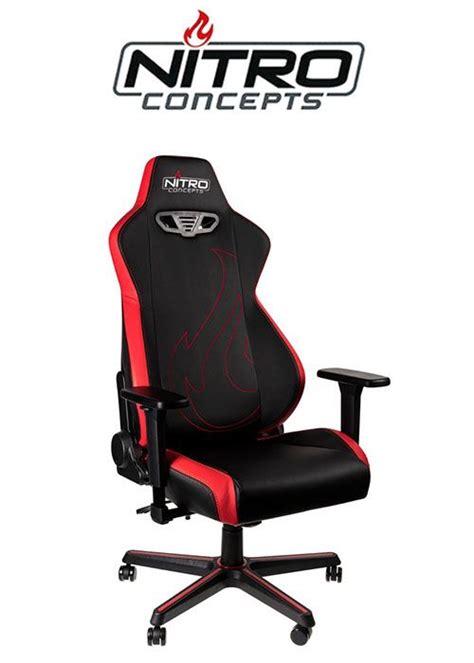 Nitro Concepts S300 Ex Inferno Red Gaming Chair