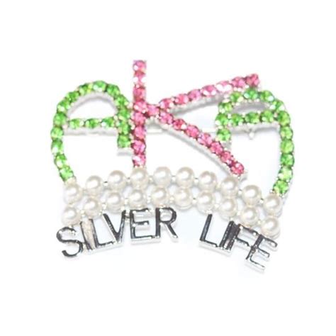 20 Aka Pearls Silver Life Silver Brooch Silver Silver Pearls