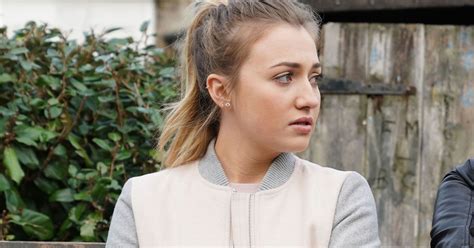Eastenders Louise Mitchell Discovers Shes Pregnant In Baby Bombshell