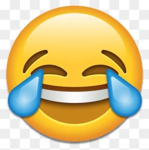 Original emoji you can use anywhere! Laughter Face With Tears Of Joy Emoji Emoticon Clip - Crying Laughing Emoji - Free Transparent ...