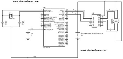 Interfacing Stepper Motor With Pic Microcontroller Mikroc