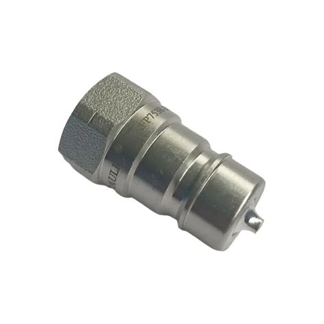 Carbon Steel Iso A Hydraulic Quick Coupling Plug 38 Npt 4567 Psi