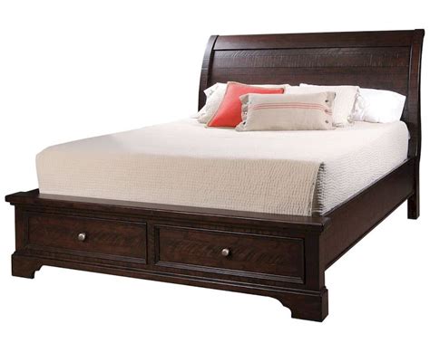 Aspenhome Storage Sleigh Bed Bayfield Asi70 400stbed
