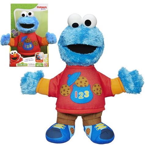 Sesame Street Playskool Friends Talking 123 Plush Cookie Monster