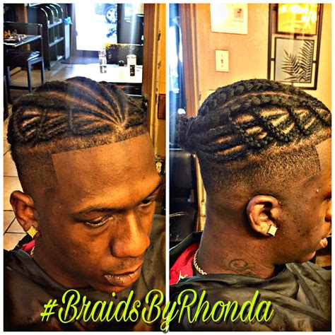 #braids #braidsbyrhonda | Braids for boys, Braided bun, Braids