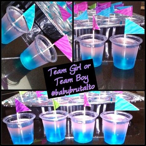What is a gender reveal party? Pink and Blue Jello Shots Gender Reveal Party Fun | Gender ...