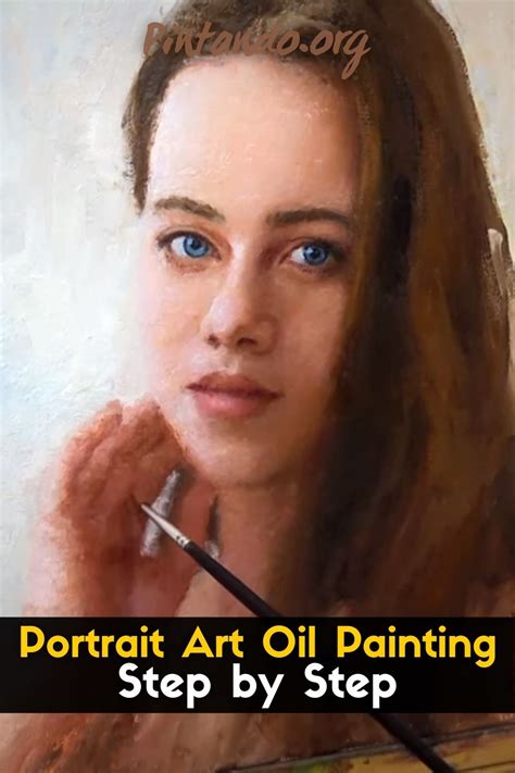 Portrait Art Oil Painting Step By Step