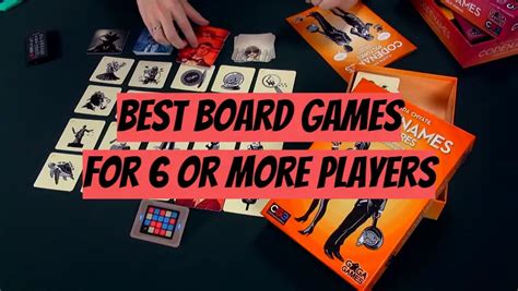 Top 5 Best Board Games For 6 Or More Players 2021 Review